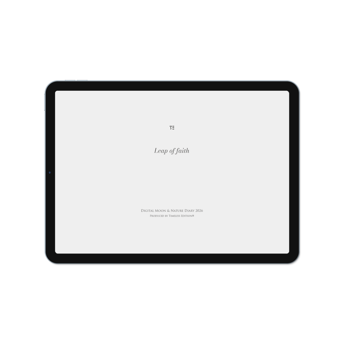 Digital Moon & Nature Diary 2026